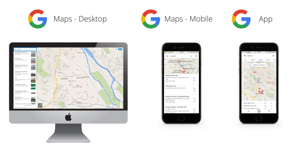 google maps ads banner